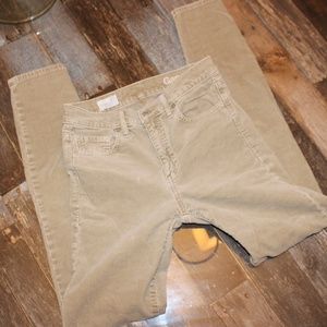 Gap Tan Skinny Cords